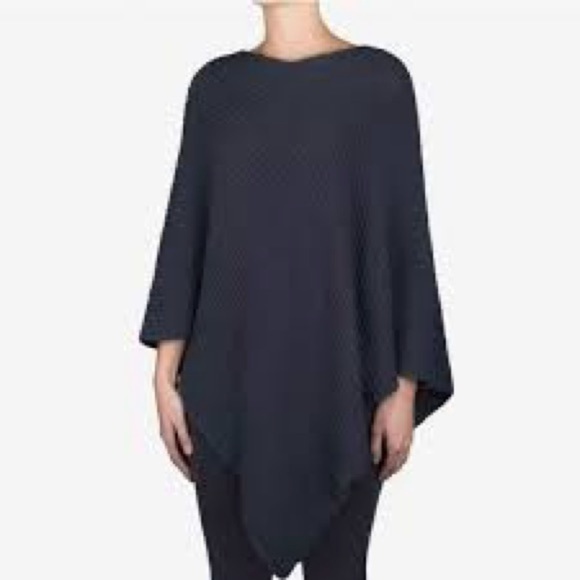 Love Your Melon Sweaters - Love Your Melon Black Women's Poncho
